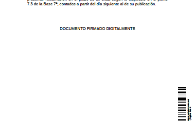Listado Provisional de Admitidos y Excluidos Bolsa Empleo de EMPLEO DE TÉCINCAS/OS ESCUELA INFANTIL MUNICIPAL