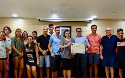 El Ayuntamiento recibe a la Unión Musical de Dolores tras ganar el Certamen “Ciudad de Valencia”