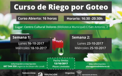 CURSO RIEGO POR GOTEO EN DOLORES