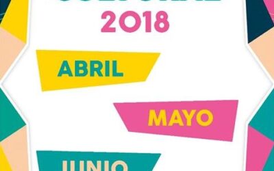 Agenda Cultural de abril, mayo y junio 2018