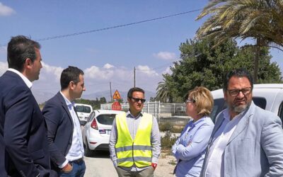 Los alcaldes de Dolores y de Catral anuncian la inversión de 240 mil euros para la reparación de la carretera de Dolores a Catral