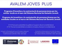 El Ayuntamiento de Dolores contrata a 4 jóvenes a través del Programa EMCUJU DE GARANTÍA JUVENIL