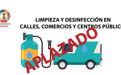 El Ayuntamiento aplaza los trabajos de limpieza y desinfección de calles, comercios y centros públicos debido a las lluvias