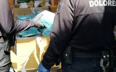 Dolores reparte desde mañana mascarillas en todos los domicilios del municipio