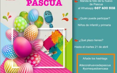CONCURSO DE PINTURA “DECORA HUEVOS DE PASCUA”