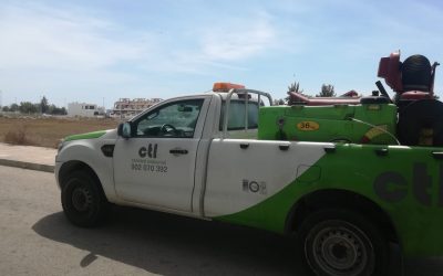 El Ayuntamiento procede a la fumigación de varias calles del municipio