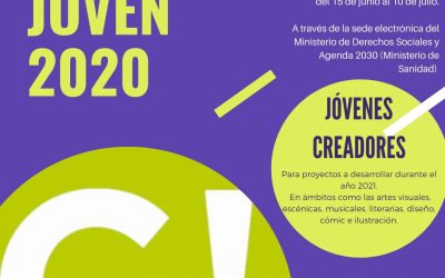 Convocatoria Ayudas Injuve para la Creación Joven 2020