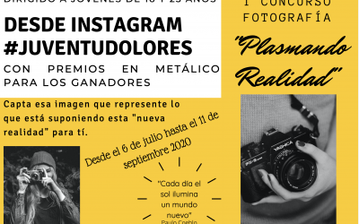 I CONCURSO FOTOGRAFÍA PARA JÓVENES EN INSTAGRAM “PLASMANDO REALIDAD”