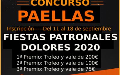 Concurso de Paellas Fiestas de septiembre 2020