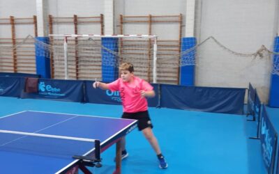 Manuel Meroño Saura del Club de Tenis Mesa de Dolores convocado para la concentración Técnica de Mini Spin