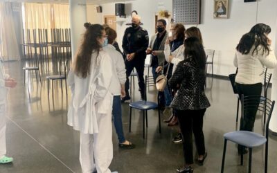 Ya se está habilitando el espacio cedido por el ayuntamiento como centro de vacunación masiva