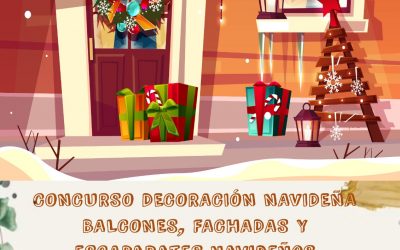 CONCURSO DE DECORACIÓN NAVIDEÑA DE BALCONES, FACHADAS Y ESCAPARATES