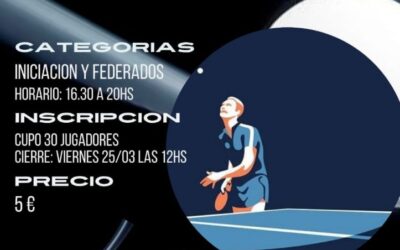 TENIS DE MESA OPEN DOLORES