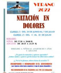 Cursos de natación: Abiertas las inscripciones