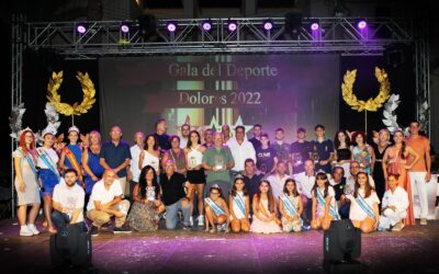 El Ayuntamiento celebra la Gala del Deporte de Dolores reconociendo a deportistas, clubes, federaciones y técnicos