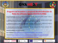 Programa de incentivos a proyectos de electrificación de flotas de vehículos ligeros (MOVES FLOTAS)