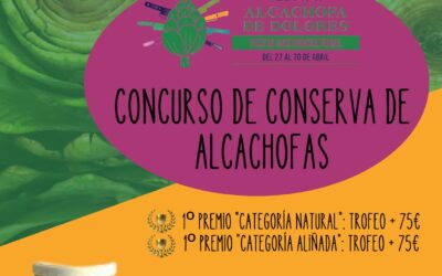 BASES CONCURSO DE CONSERVA DE ALCACHOFAS
