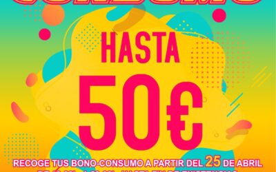 CAMPAÑA BONO CONSUMO DOLORES LA FUERZA DE LO CERCANO 2023  PRÓXIMOS DÍAS PARA LA RETIRADA DE BONOS