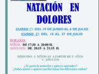 CURSOS MUNICIPALES DE NATACIÓN