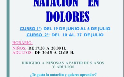 CURSOS MUNICIPALES DE NATACIÓN
