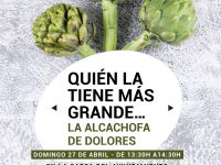 CONCURSO QUIÉN LA TIENE MÁS GRANDE...LA ALCACHOFA DE DOLORES