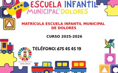 MATRÍCULA ESCUELA INFANTIL MUNICIPAL CURSO 2025 – 2026