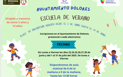 Bases para la inscripción a la Escuela de Verano 2025