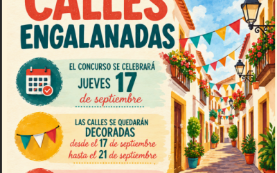 BASES CONCURSO CALLES ENGALANADAS. FIESTAS DE SEPTIEMBRE 2026